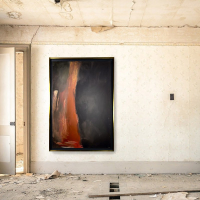 Abstracción 40 | Olvido Castillo | Pintura sobre lienzo | Galería Madrid