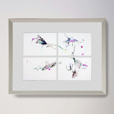 Fuera de tiempo | Belén Gonzalo | Pintura sobre papel |  Galería Madrid
