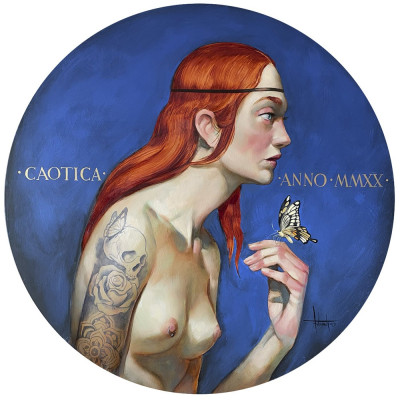 Quattrocento Caótica  | Fernando Vicente | Pintura sobre tabla  |A Cuadros