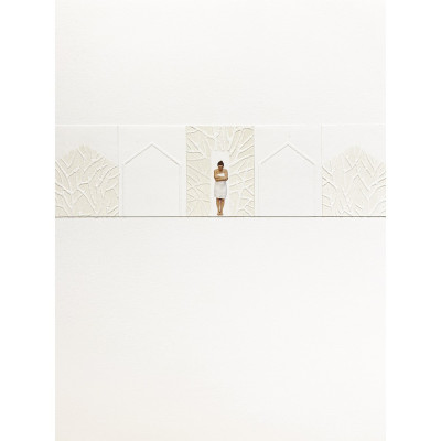 Casa en ramas | Andrea Fernández | Grabado |  Galería Madrid