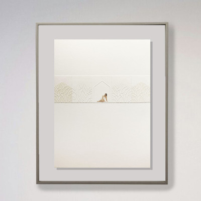 Casa en ramas | Andrea Fernández | Grabado |  Galería Madrid