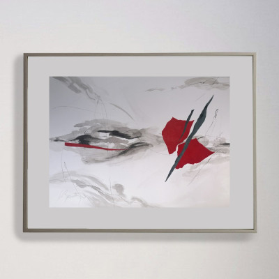 Pintura abstracta y collage | Lidia Buente | Abstracción | A Cuadros