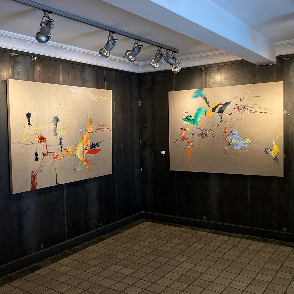 Exposición Belén Gonzalo | Pintura abstracta | Galería de arte A Cuadros