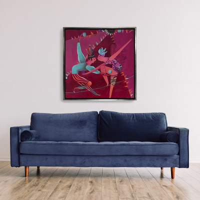 Mr and Miss Neptuno | Marina Anaya | Pintura | A Cuadros Madrid