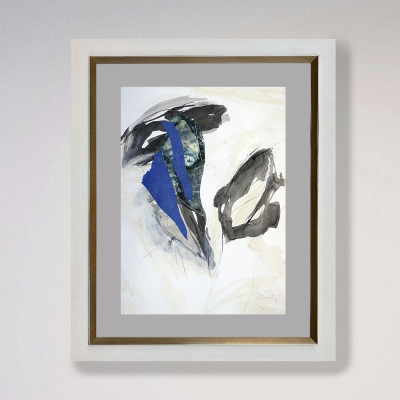 Azul III | Lidia Buente | Pintura abstracto | A Cuadros Madrid
