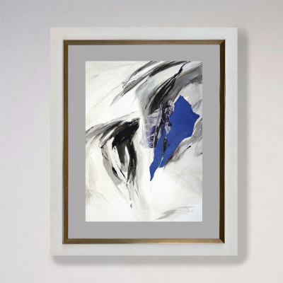 Azul IV | Lidia Buente | Pintura abstracta | A Cuadros Madrid