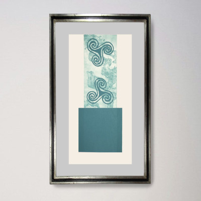 Trisquel II | Cristina Sicilia | Grabado |  Galería Madrid