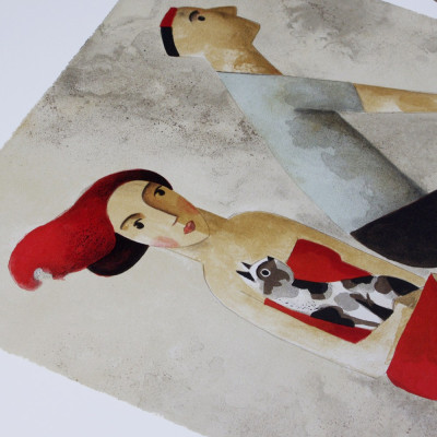 With you | Didier Lourenço | Litografía |  Galería A Cuadros Madrid