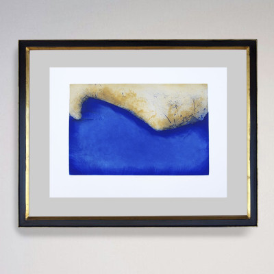 Navegante | Christian Bozón | Grabado abstracto | Arte Madrid