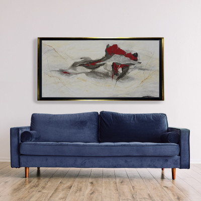 Los pájaros de los sueños | Lidia Buente | Pintura sobre lienzo | Arte