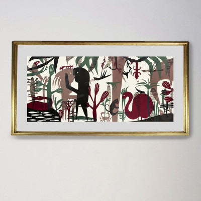 Al Sur | Marina Anaya | Grabado |  Galería A Cuadros Madrid