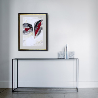 Composición en rojo | Lidia Buente | Abstracción | Arte en Madrid