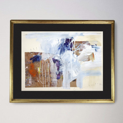 Abstracción 214 | Edurne Gorrotxategi | Pintura sobre papel |  Galería Madrid