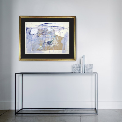 Abstracción 215  | Edurne Gorrotxategi | Pintura sobre papel |  Galería Madrid