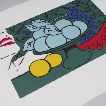 Bodegón Collage Verde