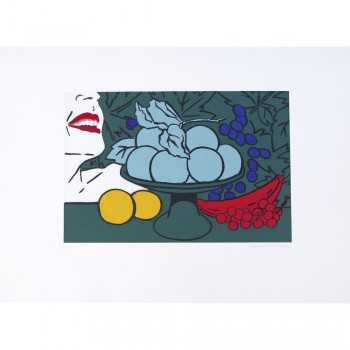 Bodegón Collage Verde 2