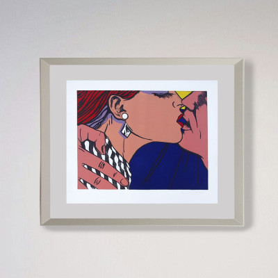 Besa el | María Luisa Sanz | Grabado estilo Pop art | Arte Madrid