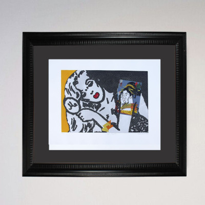Miss Magnolia | María Luisa Sanz |  Grabado estilo Pop Art | Arte