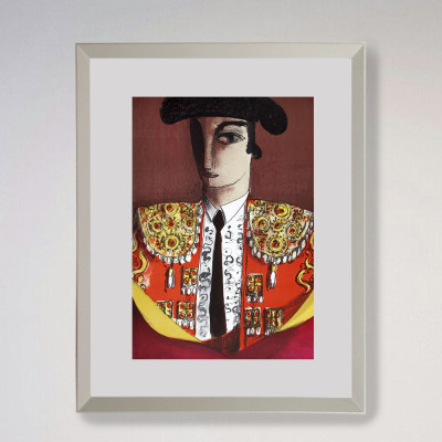 Bullfighter | Didier Loureço | Litografía de Torero | Arte Madrid