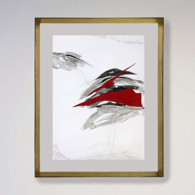 Ráfaga de fuego | Lidia Buente | Pintura abstracta | Tienda de arte