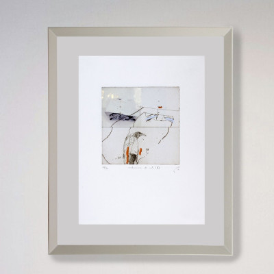 Vuelo II | Javier Roz | Grabado |  Galería Madrid