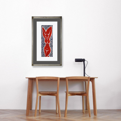 Desnudo Chica | Fernando García Ortega | Grabado |  Galería Madrid